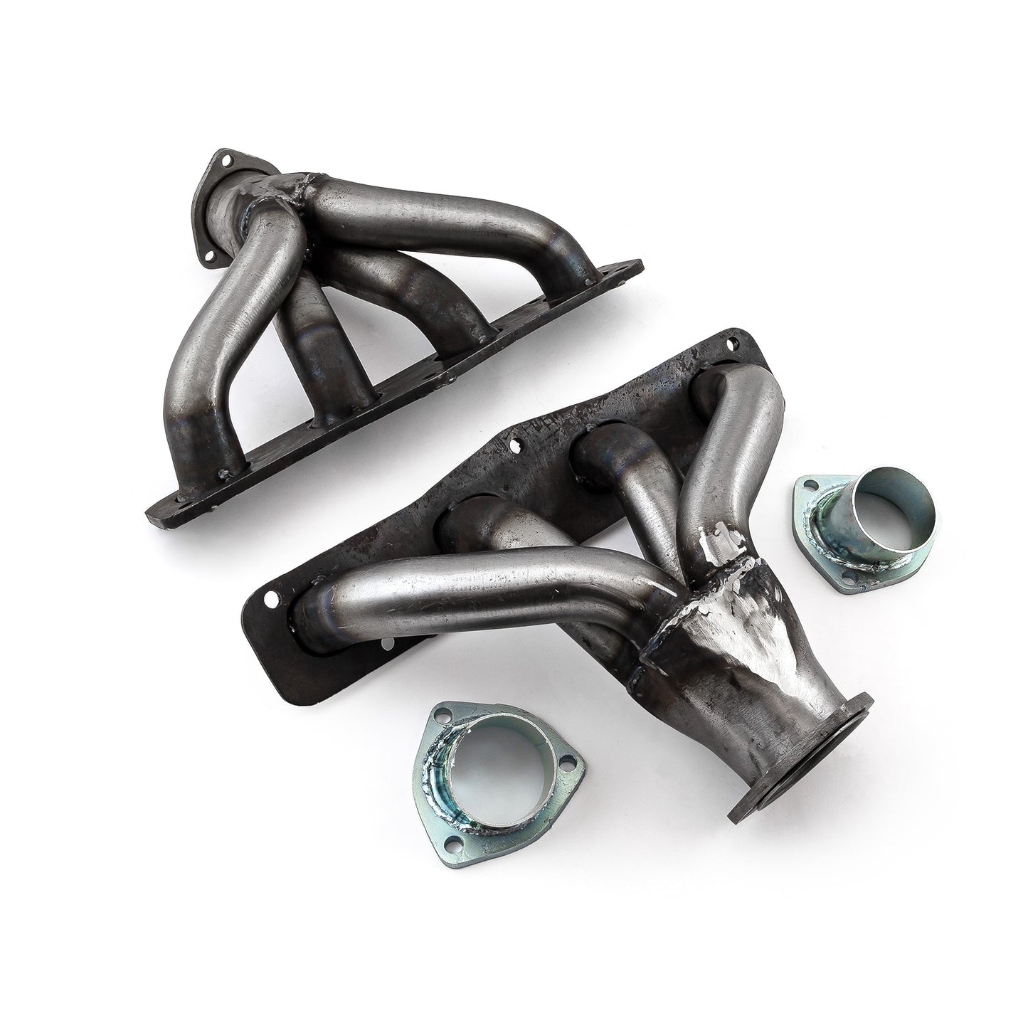 Speedmaster PCE316.1126 Fits Chrysler Hemi 331 392 1 3/4" Tubing Block Hugger Raw Steel Headers