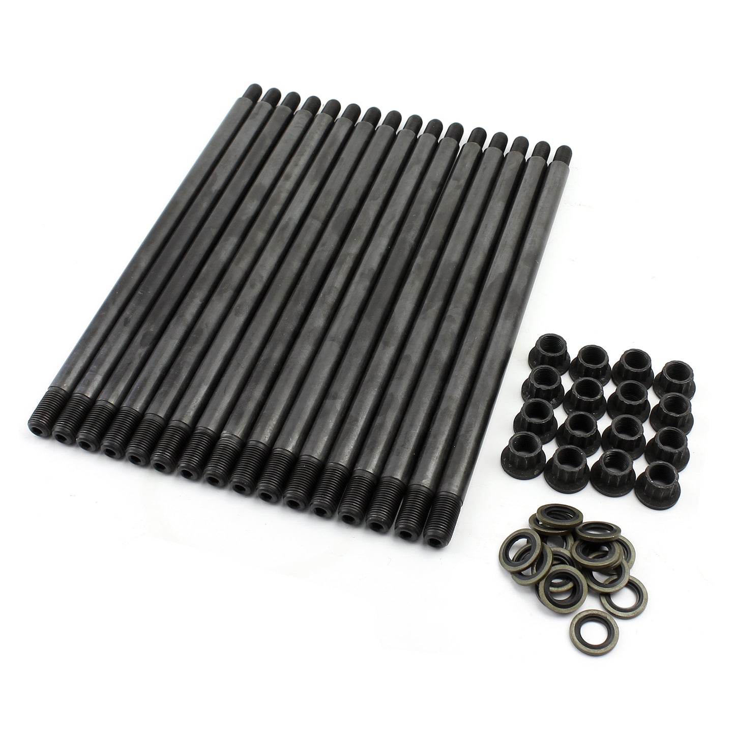 Speedmaster PCE279.1039 Mazda Rx7 Rotary 13B Oversize Black Oxide Hardened Engine Stud Kit