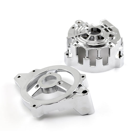 Speedmaster PCE360.1019 GM Chrome Alternator Housing Case Internal Regulator Front And Rear Cover