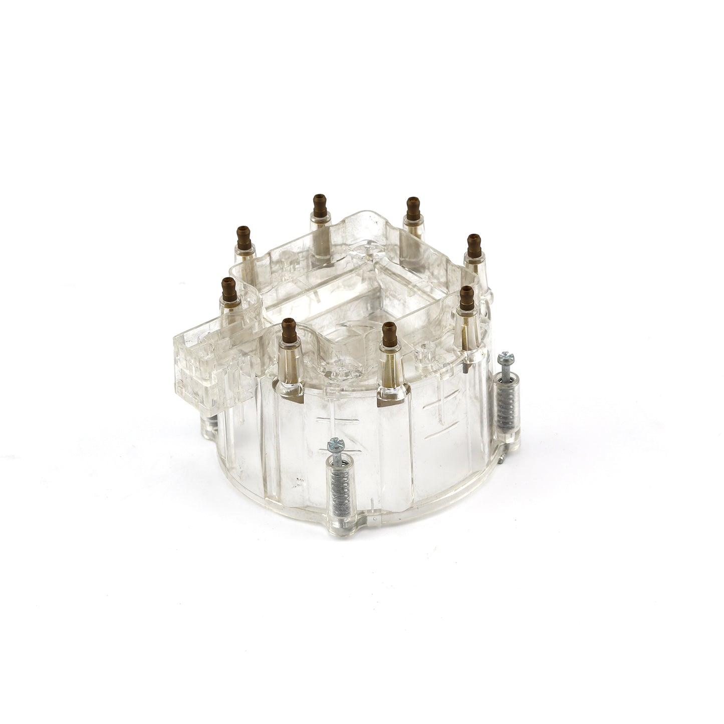 Speedmaster PCE371.1002 HEI Replacement Distributor Cap Brass Terminals - Clear