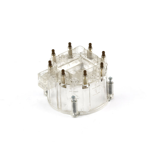 Speedmaster PCE371.1002 HEI Replacement Distributor Cap Brass Terminals - Clear