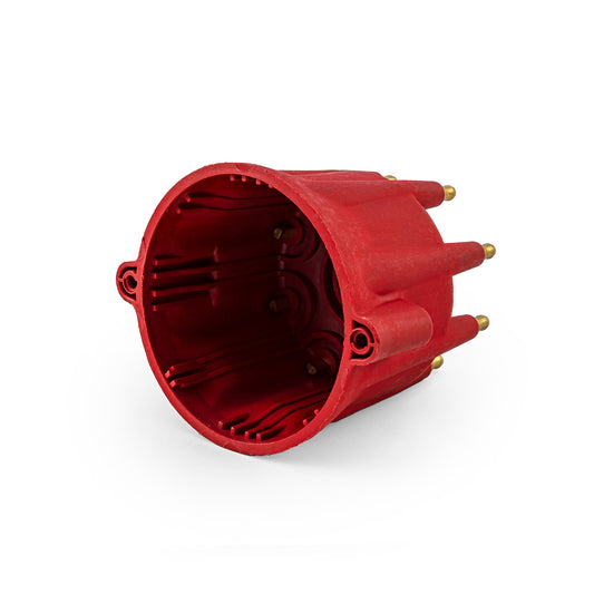Speedmaster PCE371.1026 Male Pro Billet Distributor Screw Cap Only - Red [MSD Style 91mm]