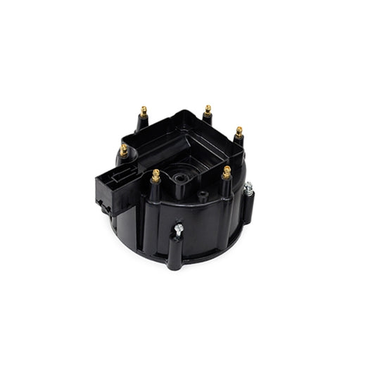 Speedmaster PCE371.1032 HEI Replacement Distributor Cap Brass Terminals 6 Cylinder - Black