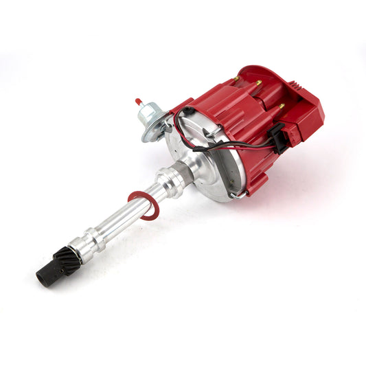Speedmaster PCE376.1032.06 Fits Chevy SBC 350 BBC 454 6000 Series 65K Coil HEI Distributor [Red Flat]