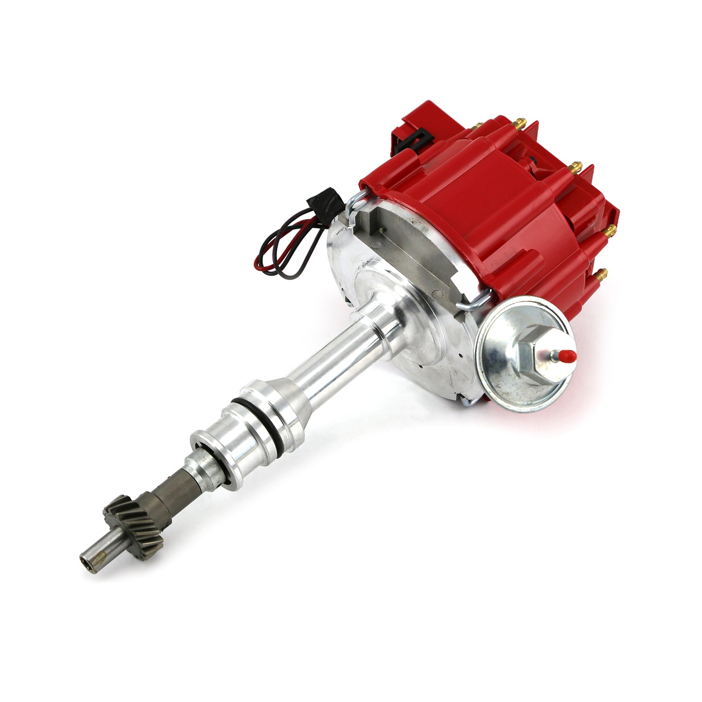 Speedmaster PCE376.1182 Fits Ford 302 351C Cleveland 460 Late 6000 Series 65K Coil HEI Distributor [Red]