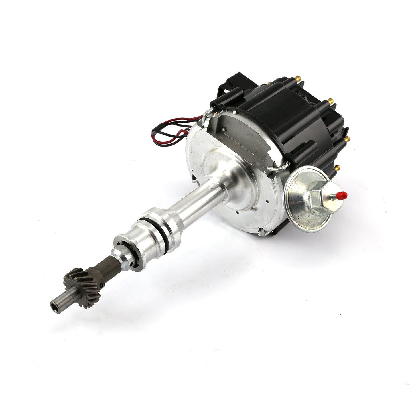 Speedmaster PCE376.1046.03 Fits Ford 302 351C Cleveland 460 Early 6000 Series 65K Coil HEI Distributor [Black]