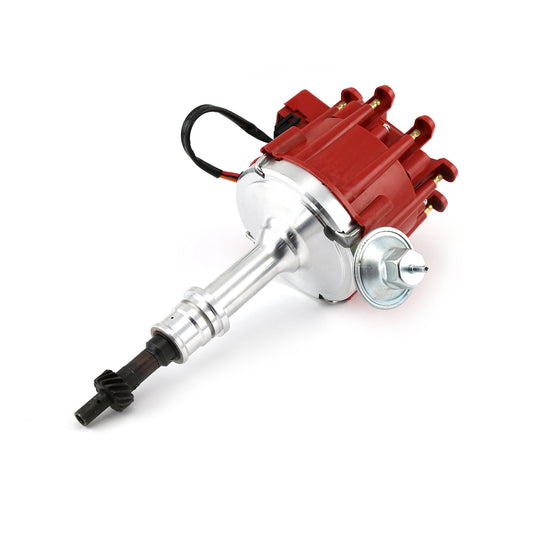 Speedmaster PCE376.1071 Fits Ford 351W Windsor Thunder Series 65K Coil HEI Distributor [Red]