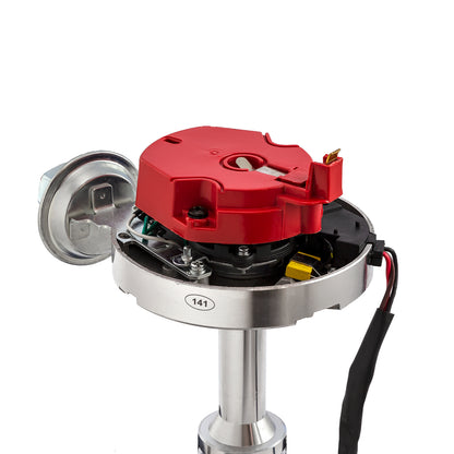 Speedmaster PCE376.1078.01 Fits Ford Fe 390 427 428 6000 Series 65K Coil HEI Distributor [Red]