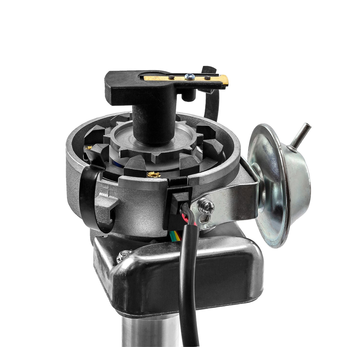 Speedmaster PCE376.1079.01 Fits Chevy SBC 350 BBC 454 7000 Series Ready To Run Distributor [Red]