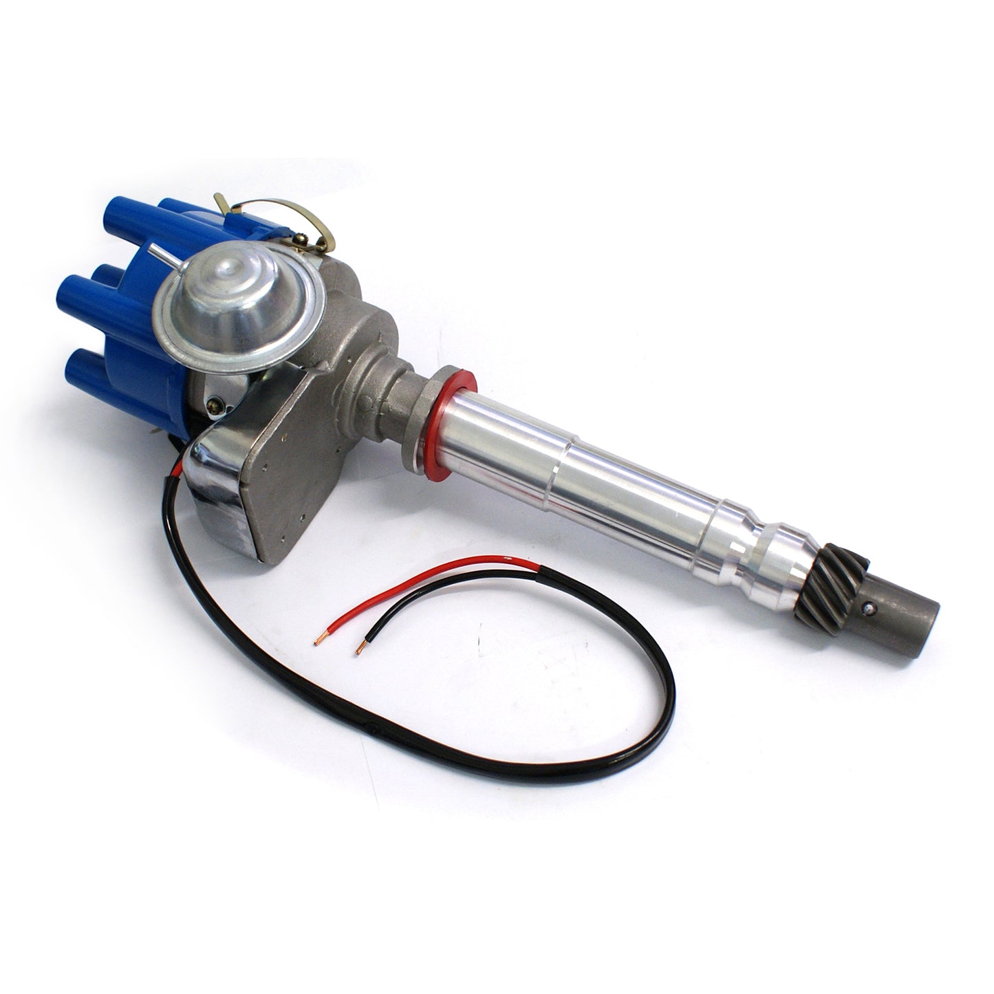 Speedmaster PCE376.1080.01 Fits Chevy V6 3.8L 4.3L 7000 Series Ready To Run Distributor [Red]