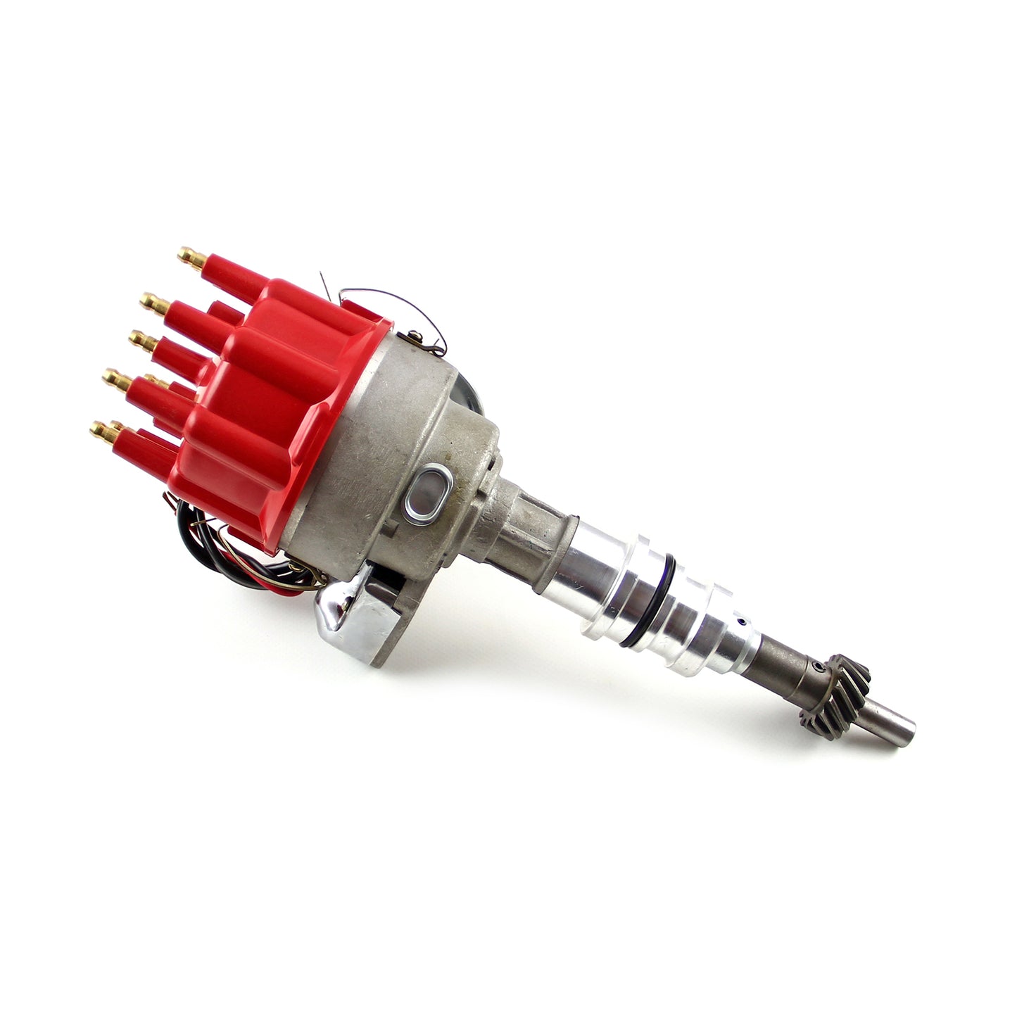 Speedmaster PCE376.1082.01 Fits Ford 302 Windsor 5.0L EFI 7000 Series Ready To Run Distributor [Red]