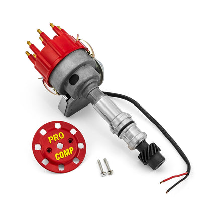 Speedmaster PCE376.1094.01 Fits Oldsmobile 400 425 455 7000 Series Ready To Run Distributor [Red]
