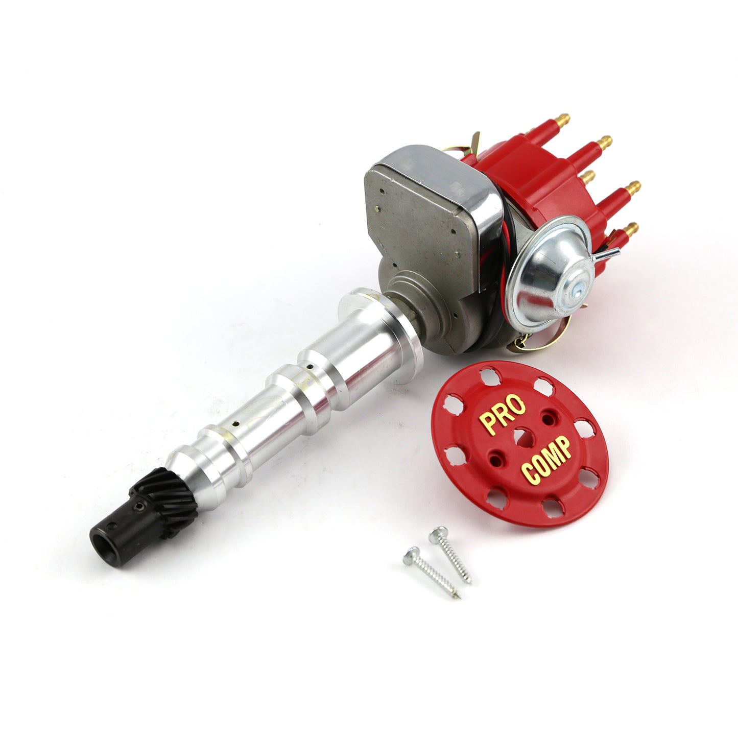 Speedmaster PCE376.1095 Fits Chevy 348 409 7000 Series Ready To Run Electronic Distributor [Red]