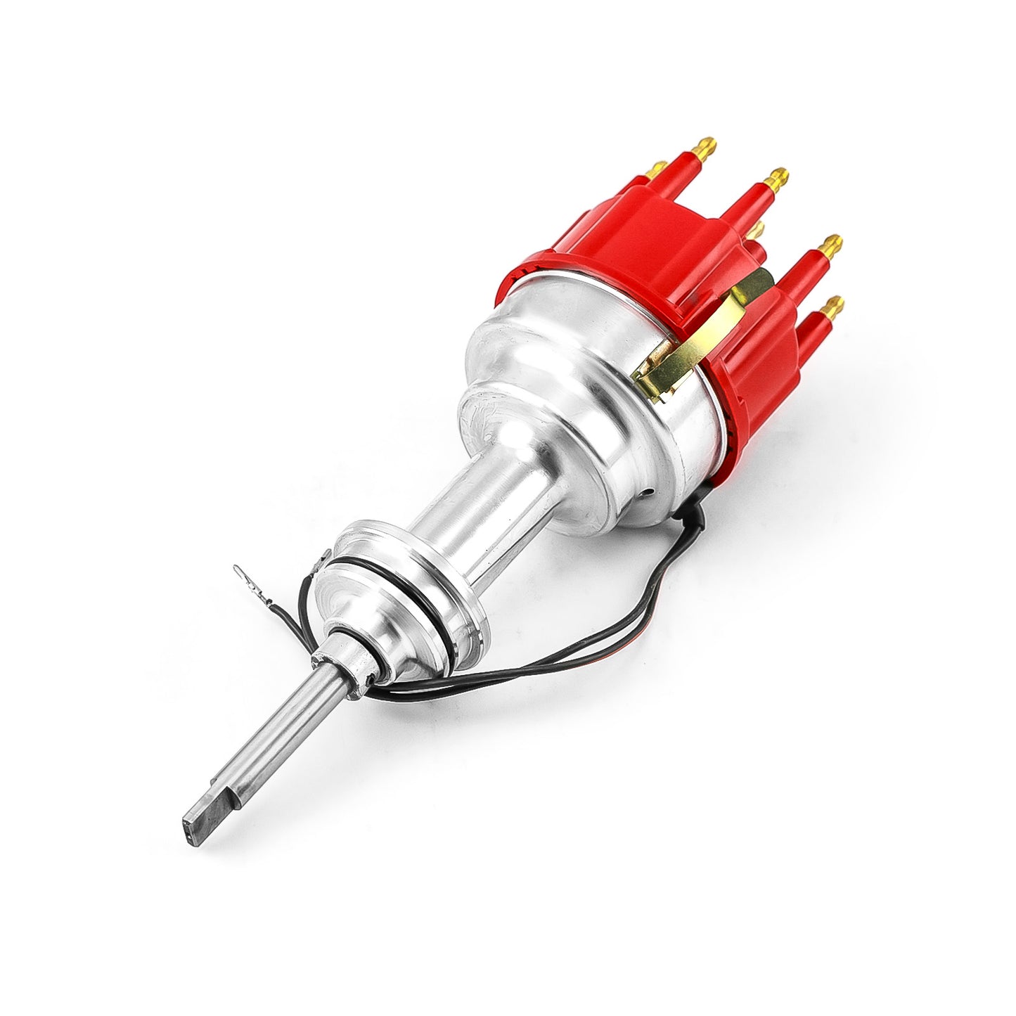 Speedmaster PCE376.1164 Fits Mopar Fits Chrysler BB 383 8000 Series Pro Billet Distributor [Red]