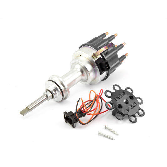 Speedmaster PCE376.1130.03 Fits Mopar Chrysler SB 340 360 8020 Series Pro Billet Ready To Run Distributor Black