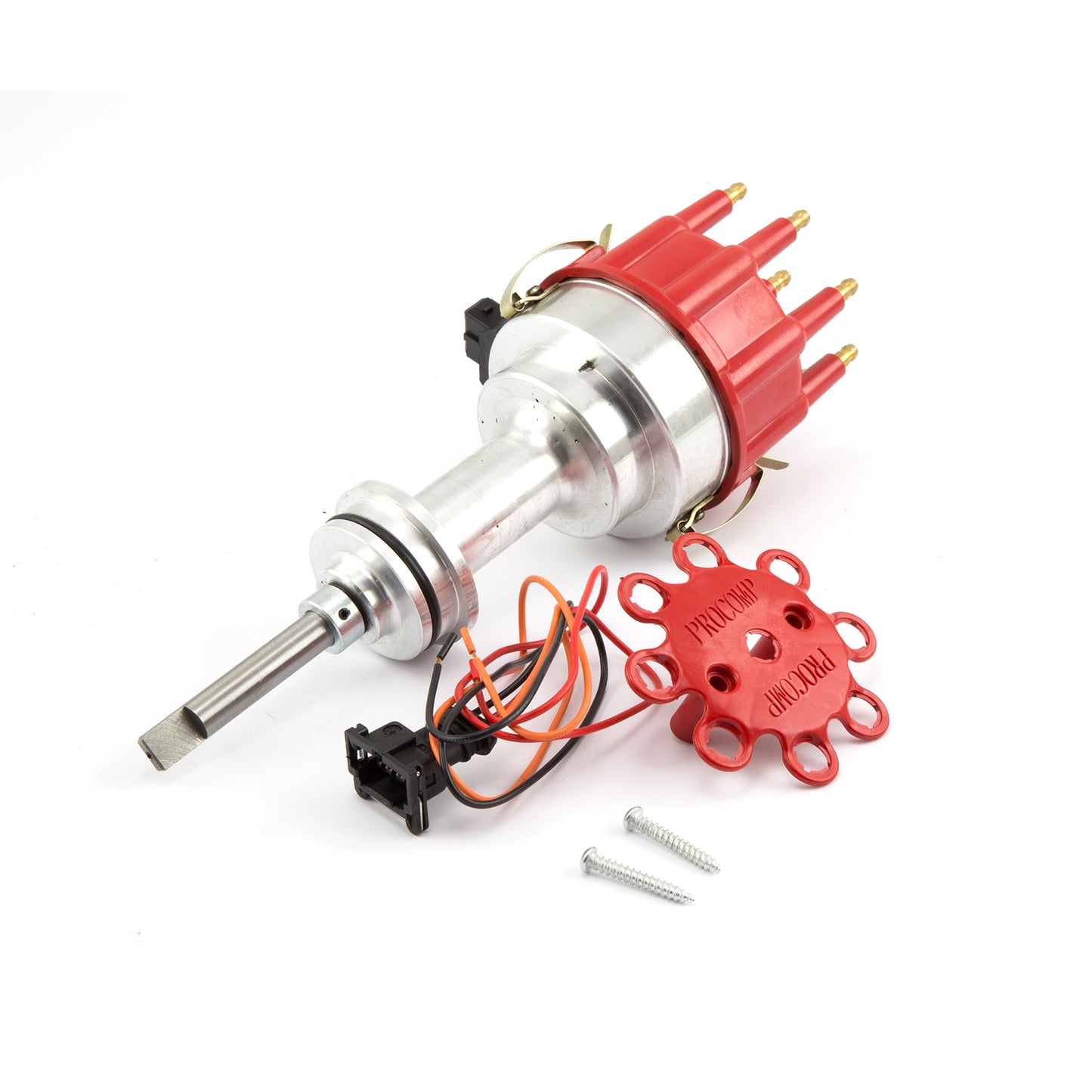 Speedmaster PCE376.1131.01 Fits Mopar Fits Chrysler BB 440 8020 Series Pro Billet Ready To Run Distributor [Red]