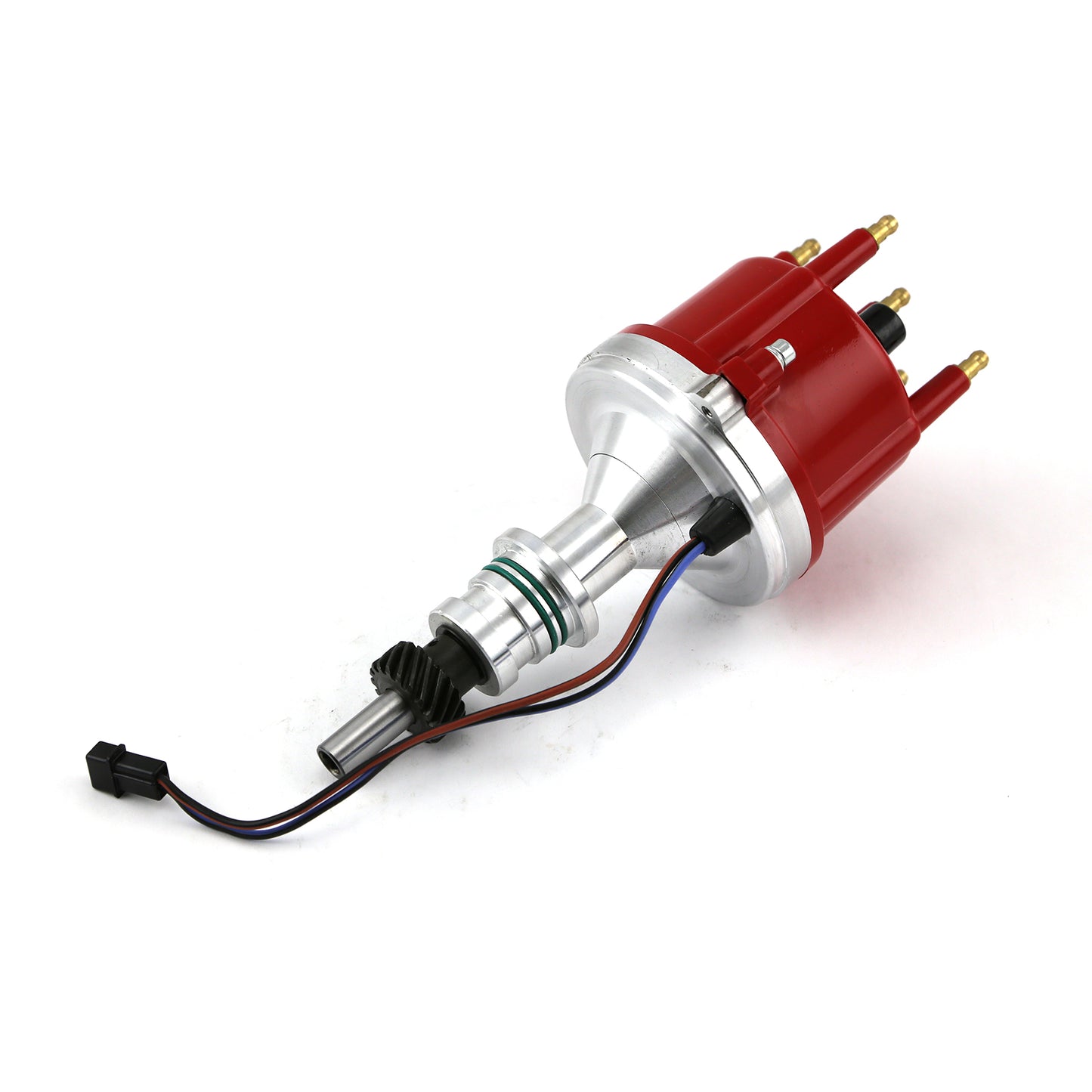 Speedmaster PCE376.1148 Fits Ford 2.3L L4 1974-84 8000 Series Pro Billet Distributor [Red]