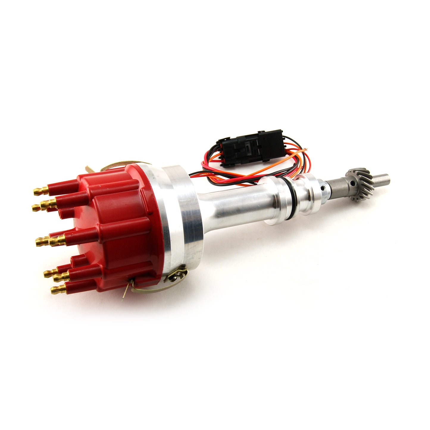 Speedmaster PCE376.1151 Fits Ford 289 302 Windsor Billet All-Electronic Advance Distributor [Red]