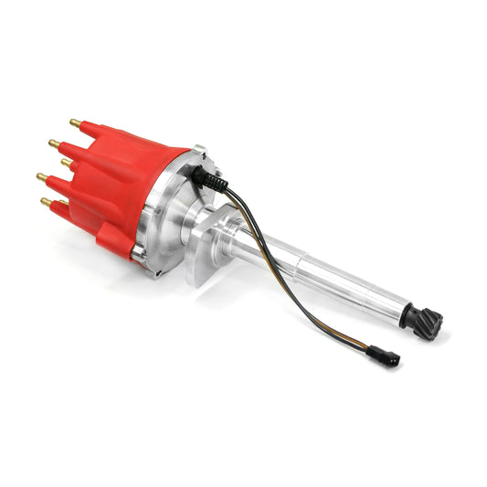 Speedmaster PCE376.1156 Fits Ford Flat Head 225 239 1949-53 8000 Series Pro Billet Distributor [Red]