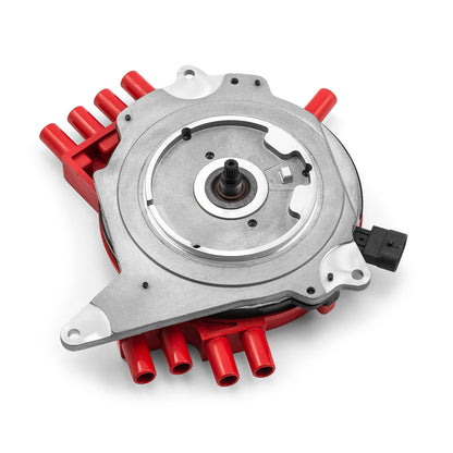 Speedmaster PCE376.1192.01 Fits Chevy 350 LT1 LT4 5.7L 92-94 Optispark Early OEM Spline Drive Distributor [Red]