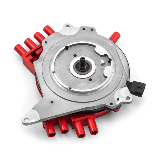 Speedmaster PCE376.1192.01 Fits Chevy 350 LT1 LT4 5.7L 92-94 Optispark Early OEM Spline Drive Distributor [Red]