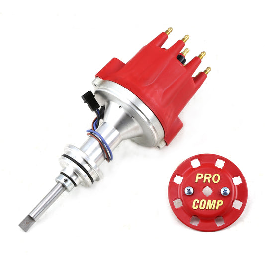 Speedmaster PCE376.1115.03 Fits Mopar Fits Chrysler BB 440 8000 Series Pro Billet Distributor [Red Screw-on]