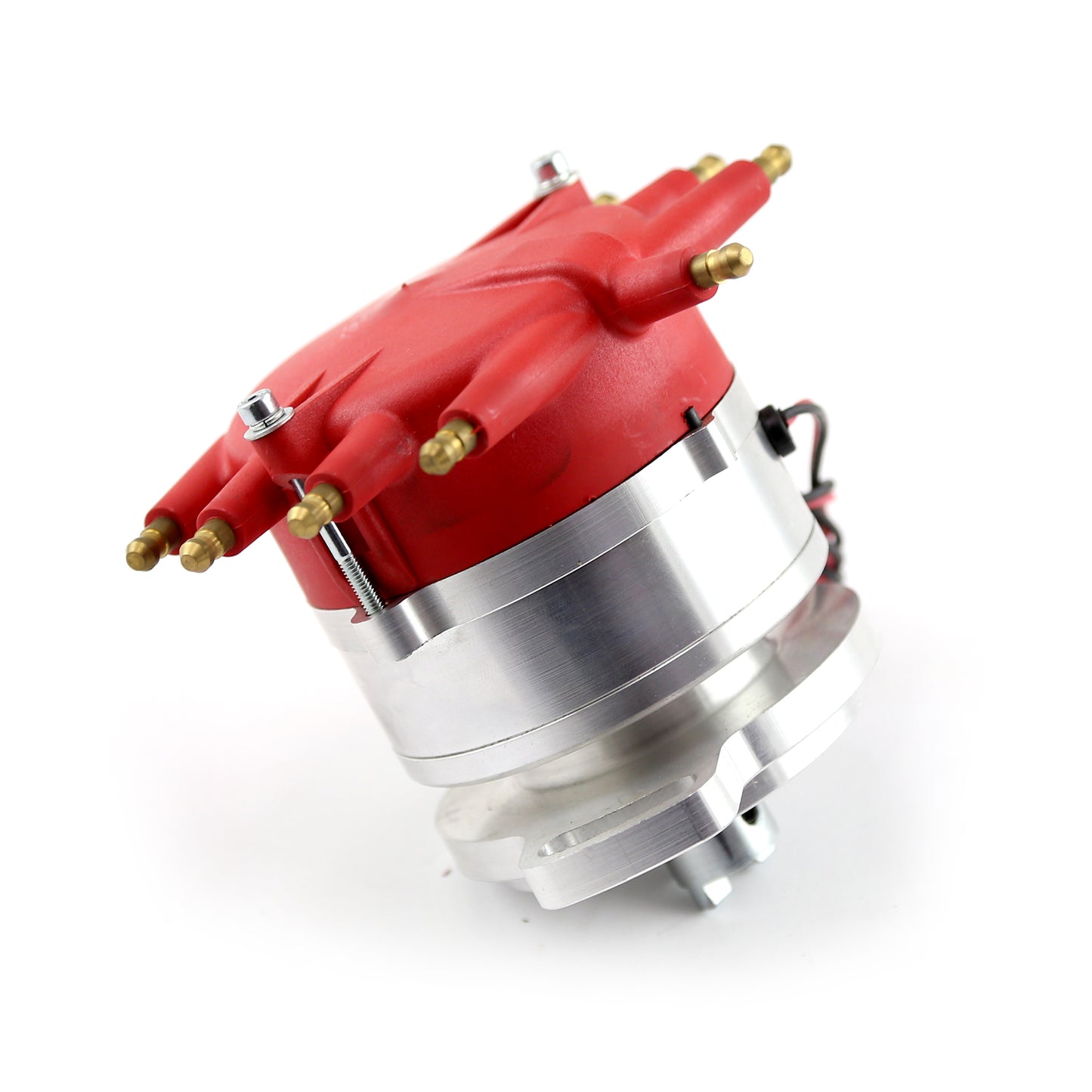 Speedmaster PCE376.1244 Fits Ford Flat Head 239 1939-48 8020 Series Pro Billet Ready To Run Distributor [Red]