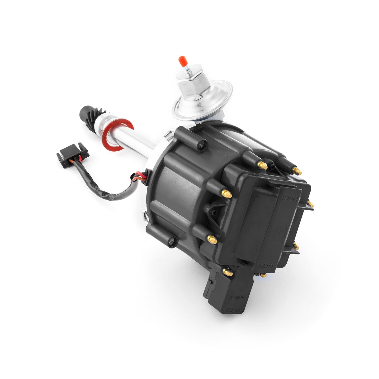 Speedmaster PCE376.1032.08 Fits Chevy SBC 350 BBC 454 6000 Series 65K Coil HEI Distributor [Black Cap]