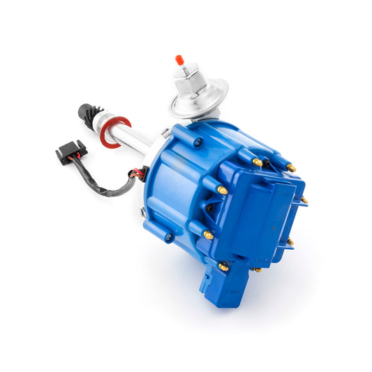 Speedmaster PCE376.1032.09 Fits Chevy SBC 350 BBC 454 6000 Series 65K Coil HEI Distributor [Blue Cap]