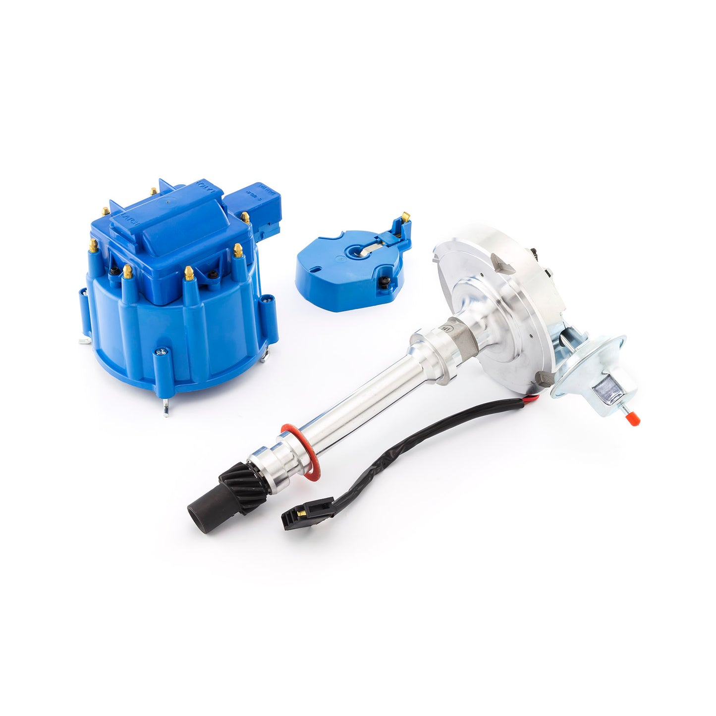 Speedmaster PCE376.1032.09 Fits Chevy SBC 350 BBC 454 6000 Series 65K Coil HEI Distributor [Blue Cap]
