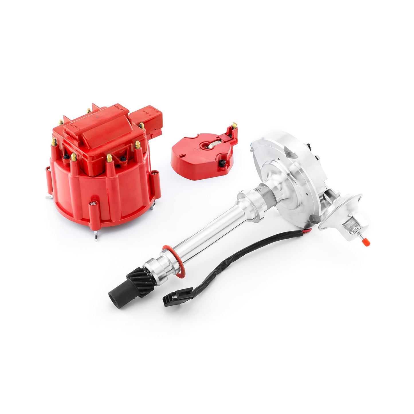 Speedmaster PCE376.1032.11 Fits Chevy SBC 350 BBC 454 6000 Series 65K Coil HEI Distributor [Red Cap]