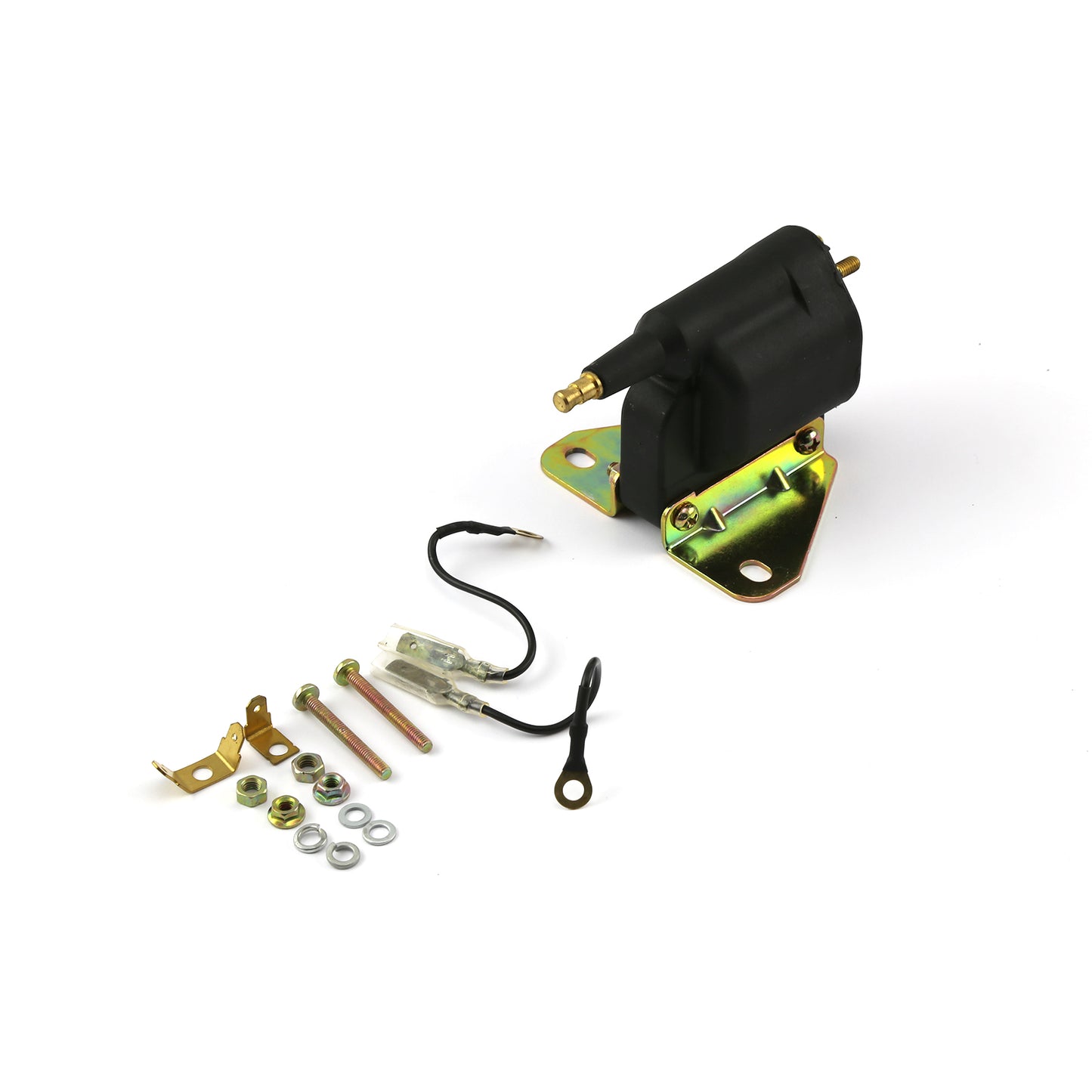 Speedmaster PCE382.1010 Universal 12V High Output External Male E-Poxy Ignition Coil (Screw Terminals)