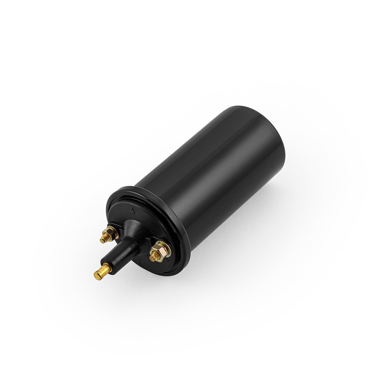 Speedmaster PCE382.1014 Universal 12V Electronic Round Oil Filled Male Round Canister Coil - Black