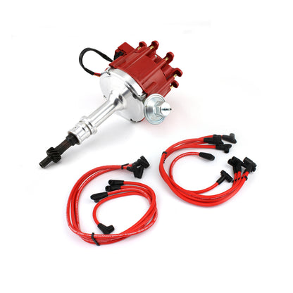Speedmaster PCE385.1001 Fits Ford 351W Windsor 65K Coil Thunder HEI Distributor W/Wire Leads