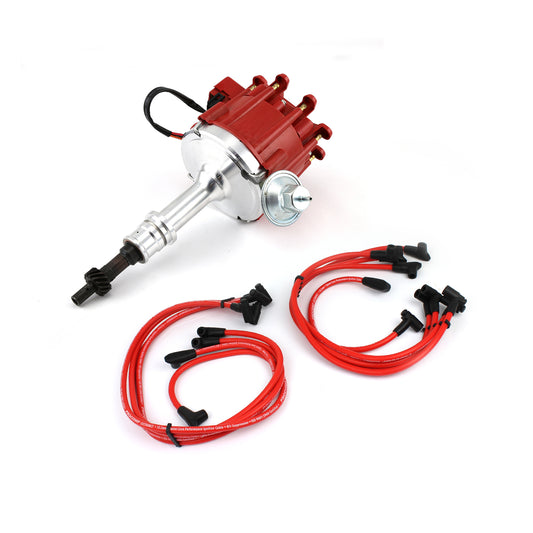 Speedmaster PCE385.1001 Fits Ford 351W Windsor 65K Coil Thunder HEI Distributor W/Wire Leads