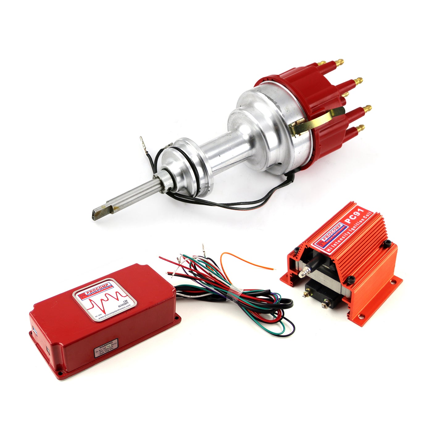 Speedmaster PCE385.1013 Fits Mopar Fits Chrysler BB 440 Pro Billet Distributor 6AL CDI Ignition & Coil Kit