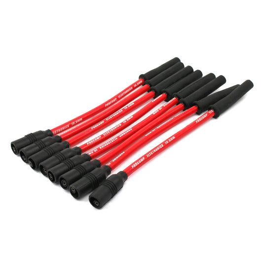 Speedmaster PCE390.1025 Fits Chevy LS1 LS2 LS3 LS6 - Straight Coil On Cover - Red Spark Plug Wires