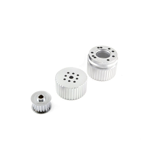 Speedmaster PCE415.1014.01 Long Gilmer Crank Alternator And Water Pump Pulleys Only