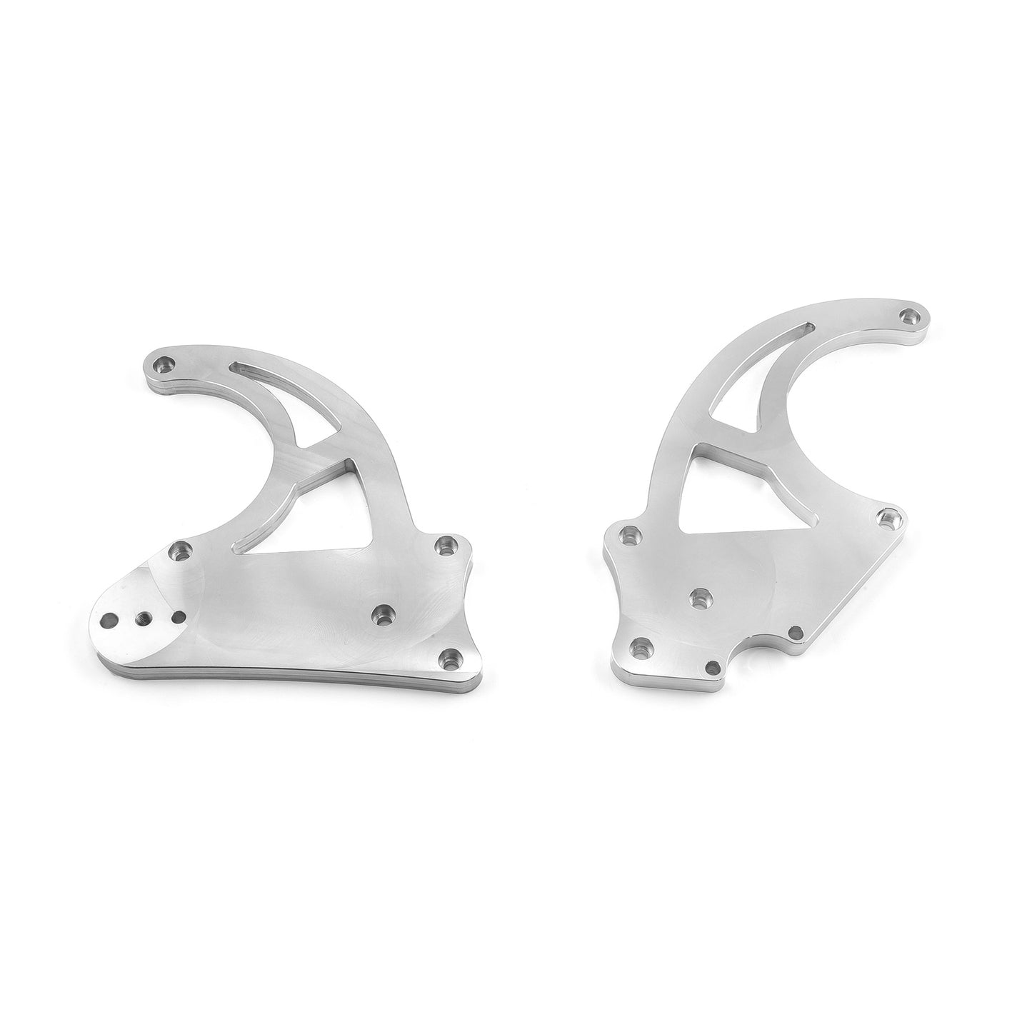 Speedmaster PCE415.1050 Fits Chevy GM LS1 LS2 LS3 LS6 Billet Aluminum High Mount Serpentine Pulley Set