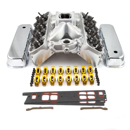 Speedmaster PCE435.1020 Fits Chevy BBC 454 Hyd Roller CNC Cylinder Head Top End Engine Combo Kit