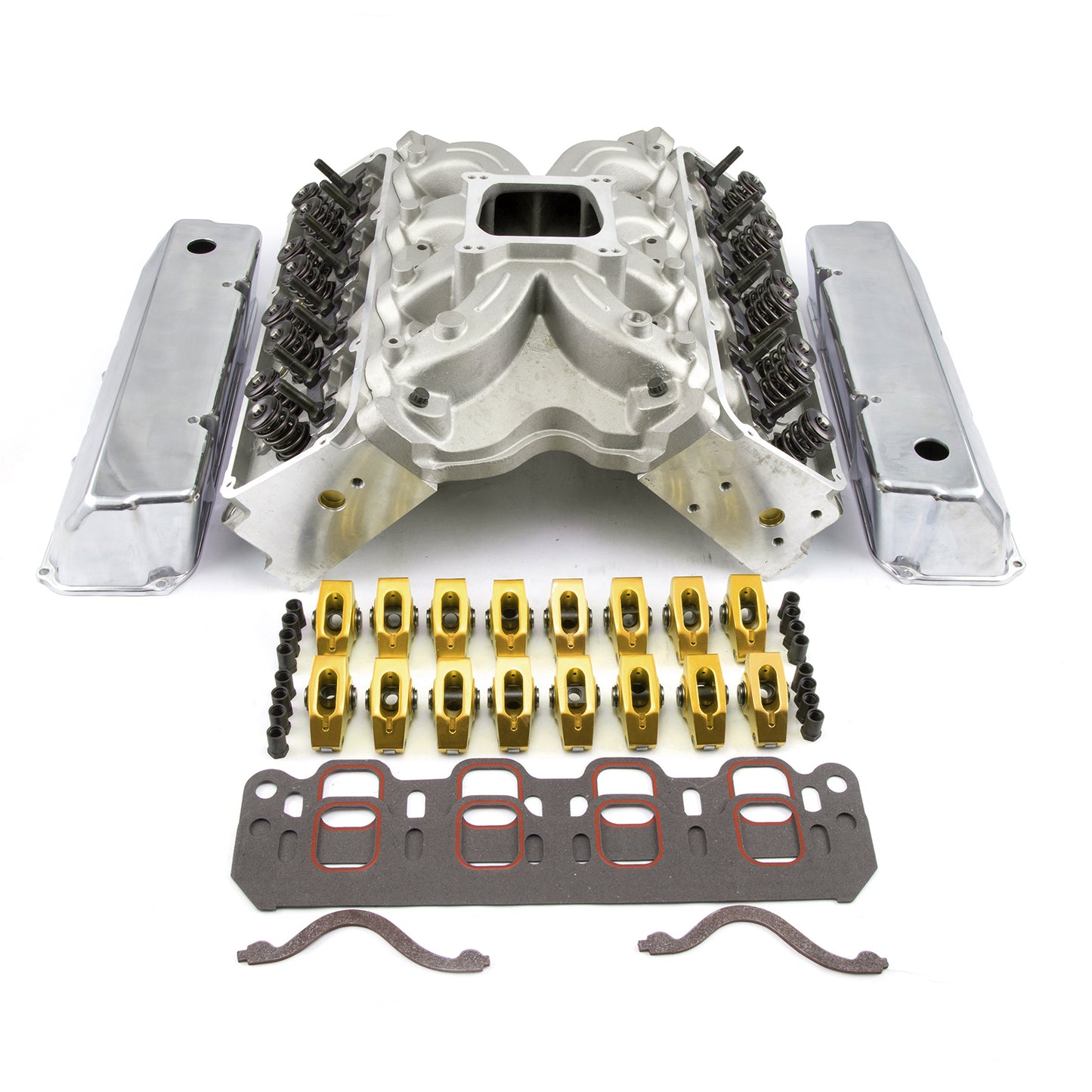 Speedmaster PCE435.1040 Fits Ford 302 351C Cleveland Hyd FT Cylinder Head Top End Engine Combo Kit