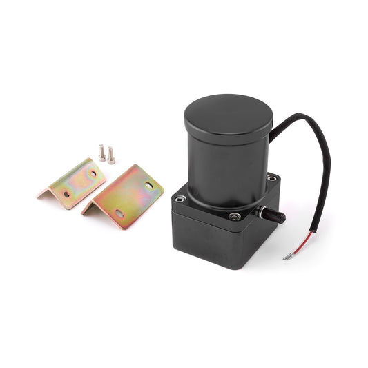 Speedmaster PCE490.1004 Universal Electric Billet Vacuum Pump 12 Volt Pedal Activated - Black