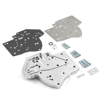 Speedmaster PCE634.1006.01 GM TH400 Transmission Billet Aluminum Full Manual Valve Body - Silver