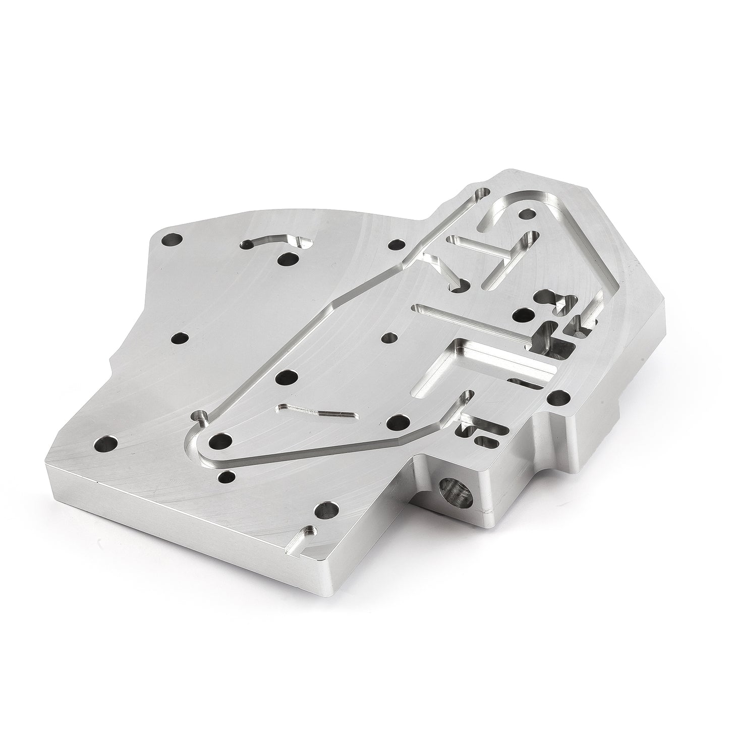 Speedmaster PCE634.1006.01 GM TH400 Transmission Billet Aluminum Full Manual Valve Body - Silver