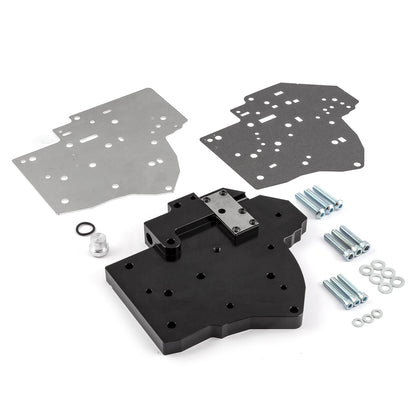 Speedmaster PCE634.1006.02 GM TH400 Transmission Billet Aluminum Full Manual Valve Body - Black