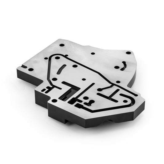 Speedmaster PCE634.1006.02 GM TH400 Transmission Billet Aluminum Full Manual Valve Body - Black