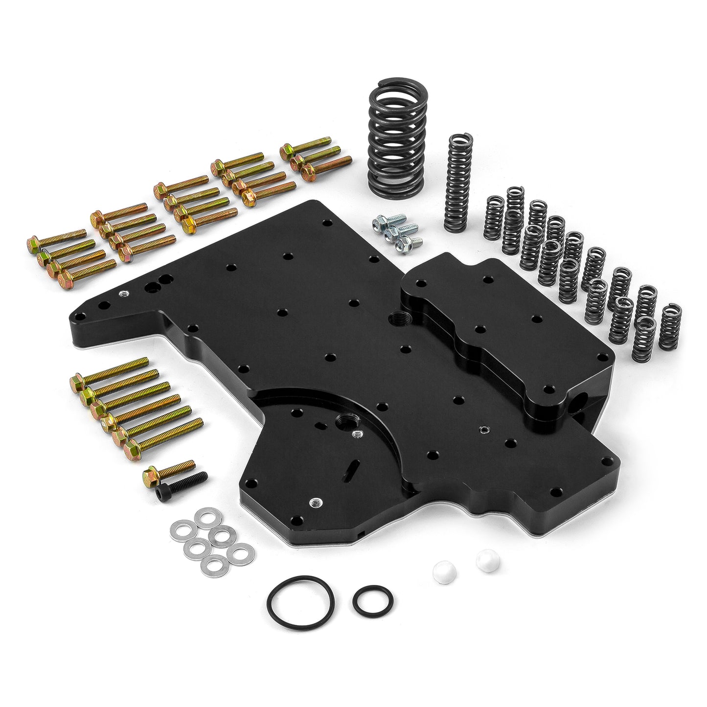 Speedmaster PCE634.1009.02 GM 4L80 Transmission Billet Aluminum Full Manual Valve Body - Black