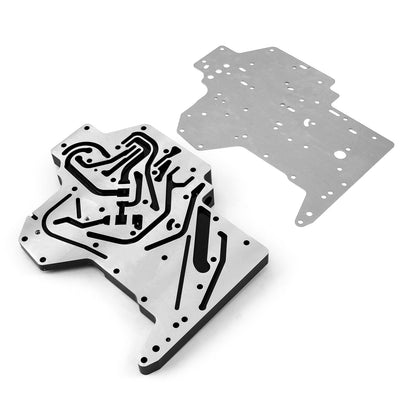 Speedmaster PCE634.1009.02 GM 4L80 Transmission Billet Aluminum Full Manual Valve Body - Black