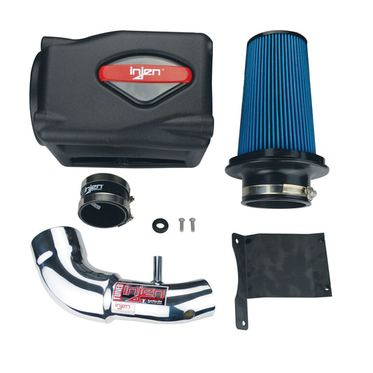 Injen Polished PF Cold Air Intake System with Rotomolded Air Filter Housing PF5002P
