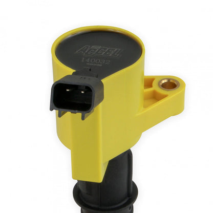ACCEL Ignition Coil - SuperCoil - 1998-2008 Ford 4.6L/5.4L/6.8L 2-valve modular engines - Yellow - Individual 140032